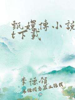 甄嬛传小说txt下载