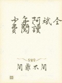 少年阿斌全文免费阅读