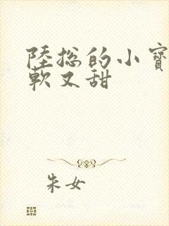 陆总的小宝贝又软又甜