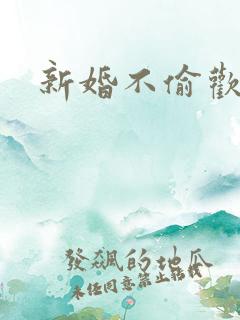 新婚不偷欢