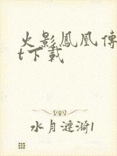 火影凤凰传txt下载