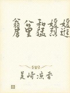 翁公和媛媛在厨房里猛烈进出