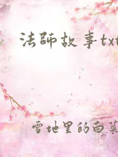 法师故事txt