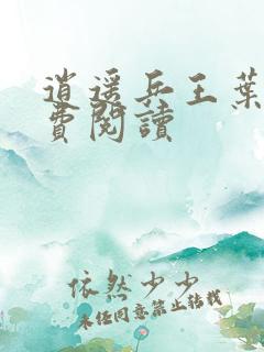 逍遥兵王叶成免费阅读