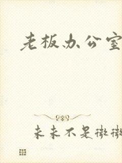 老板办公室调数