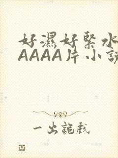 好湿好紧水多AAAAA片小说