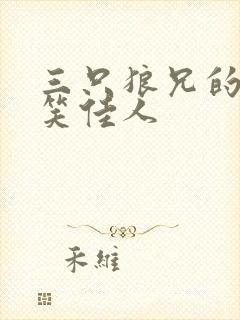 三只狼兄的宠妻笑佳人