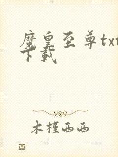 魔皇至尊txt下载