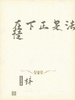 在下正是法外狂徒