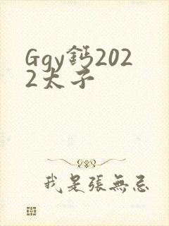 Ggy钙2022太子