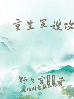 重生军嫂攻略