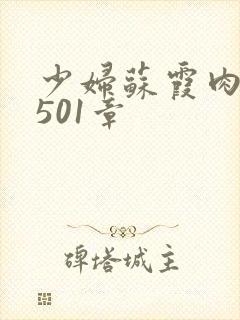 少妇苏霞肉欲第501章