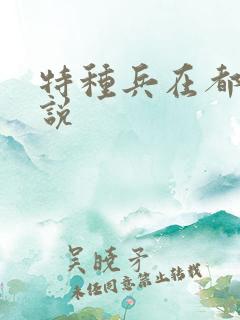 特种兵在都市小说