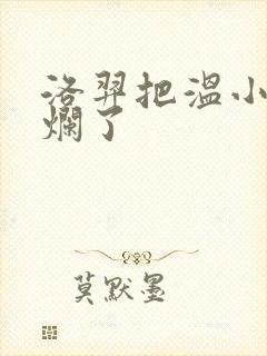 洛羿把温小辉做烂了