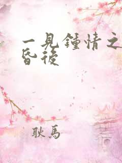 一见钟情之婚前昏后