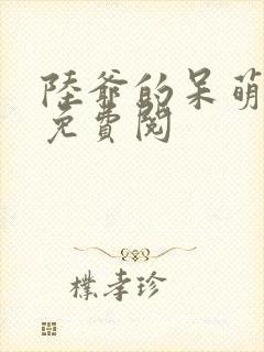 陆爷的呆萌甜妻免费阅