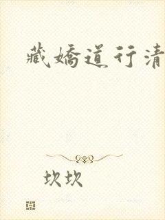 藏娇道行清浅