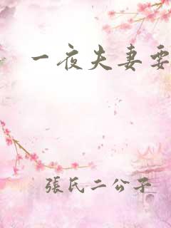 一夜夫妻要结婚