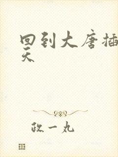 回到大唐插武则天