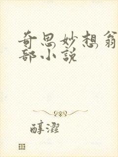 奇思妙想翁的全部小说