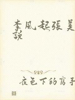 李风起张美丽小说