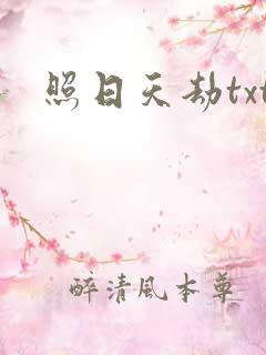 照日天劫txt