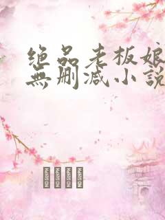 绝品老板娘完整无删减小说