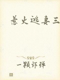 惹火逃妻三带一