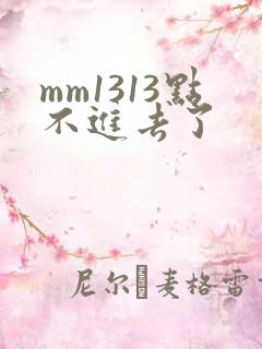 mm1313点不进去了