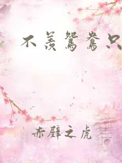 不羡鸳鸯只羡狐