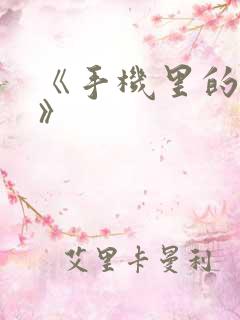 《手机里的秘密》