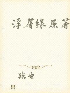 浮屠缘原著小说