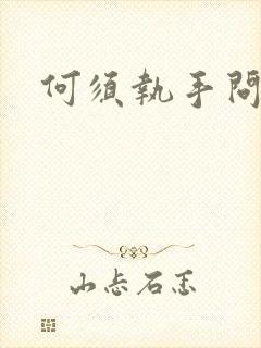 何须执手问年华