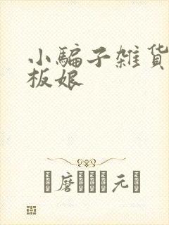 小骗子杂货铺老板娘