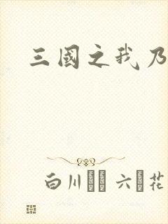 三国之我乃曹昂