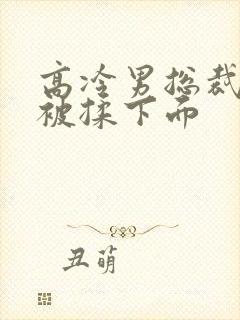 高冷男总裁憋尿被揉下面