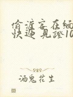 偷渡客在缅北送快递 见证100种逃亡