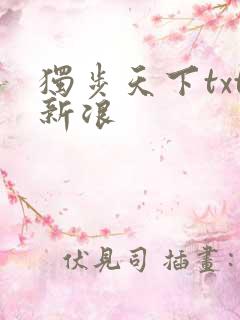 独步天下txt新浪