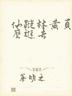 仙踪林黄页网怎么进去