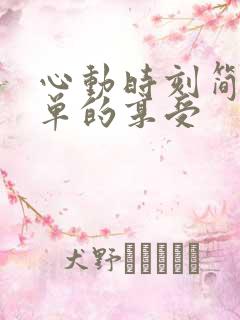 心动时刻简简单单的享受