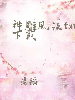 神雕风流txt下载