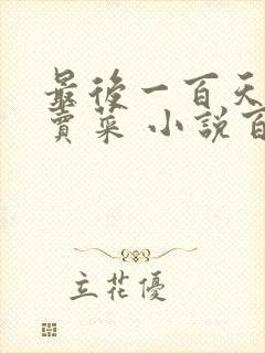最后一百天BY卖菜 小说百度云