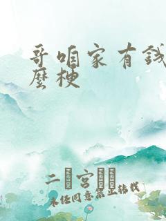 哥咱家有钱了什么梗