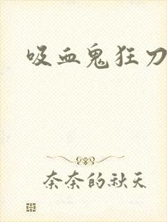 吸血鬼狂刀攻略