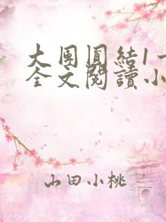 大团圆结1一6全文阅读小说
