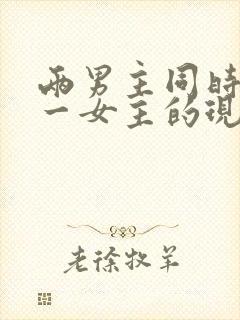 两男主同时拥有一女主的现言