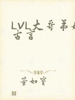 LVL大哥弟媳古言