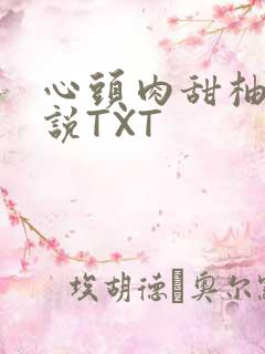 心头肉甜柚子小说TXT