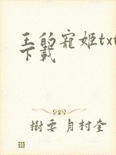 王的宠姬txt下载