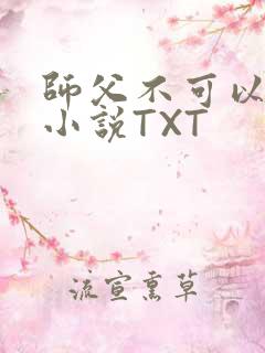 师父不可以灵犀小说TXT